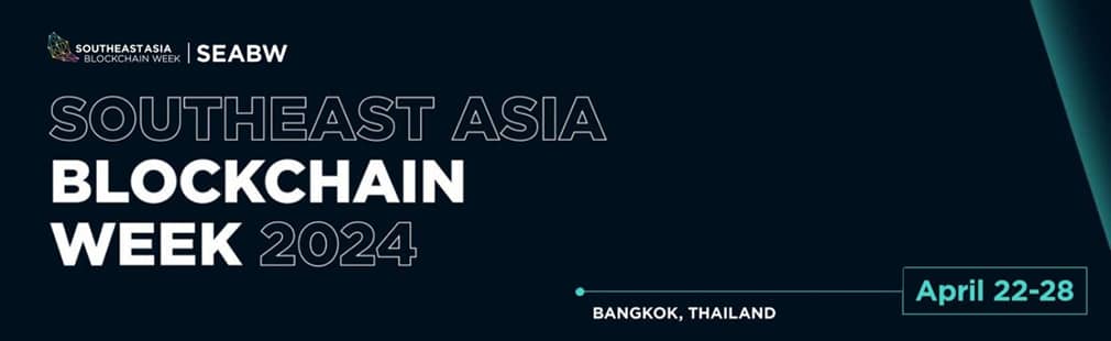 Header image for a live crypto event in Bangkok, Thailand
