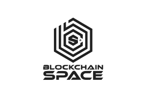 Logo of BlockchainSpace in gray