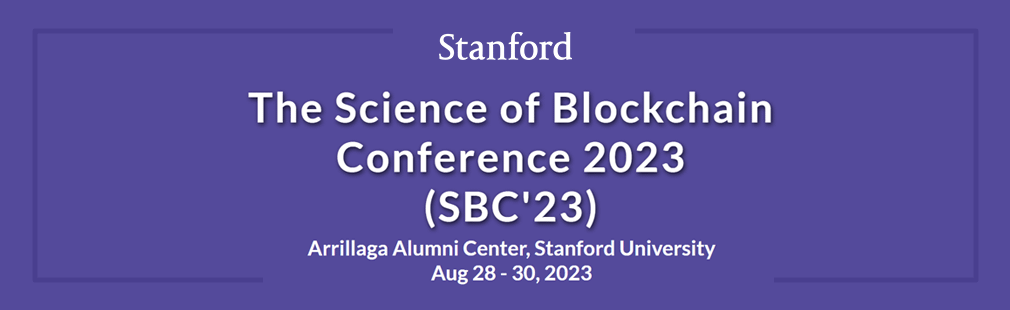 Science of Blockchain Conference 2023 (SBC'23)