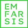Emfarsis logo green stacked